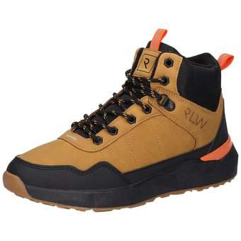 Run Lifewear Schnür Boots in gelb