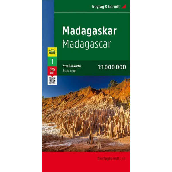 Madagaskar 1 : 1 000 000 - Straßenkarte