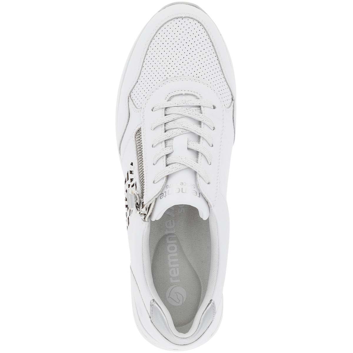 Remonte D1G00 Sneaker Low weiss