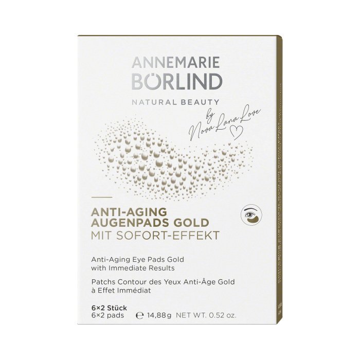 ANNEMARIE BÖRLIND AUGEN & LIPPENPFLEGE Anti-Aging Augenpads Gold