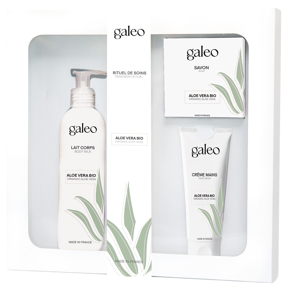 galeo COFFRETS TRIO SOIN DU CORPS - ALOE VERABIOLOGIQUE Coffret