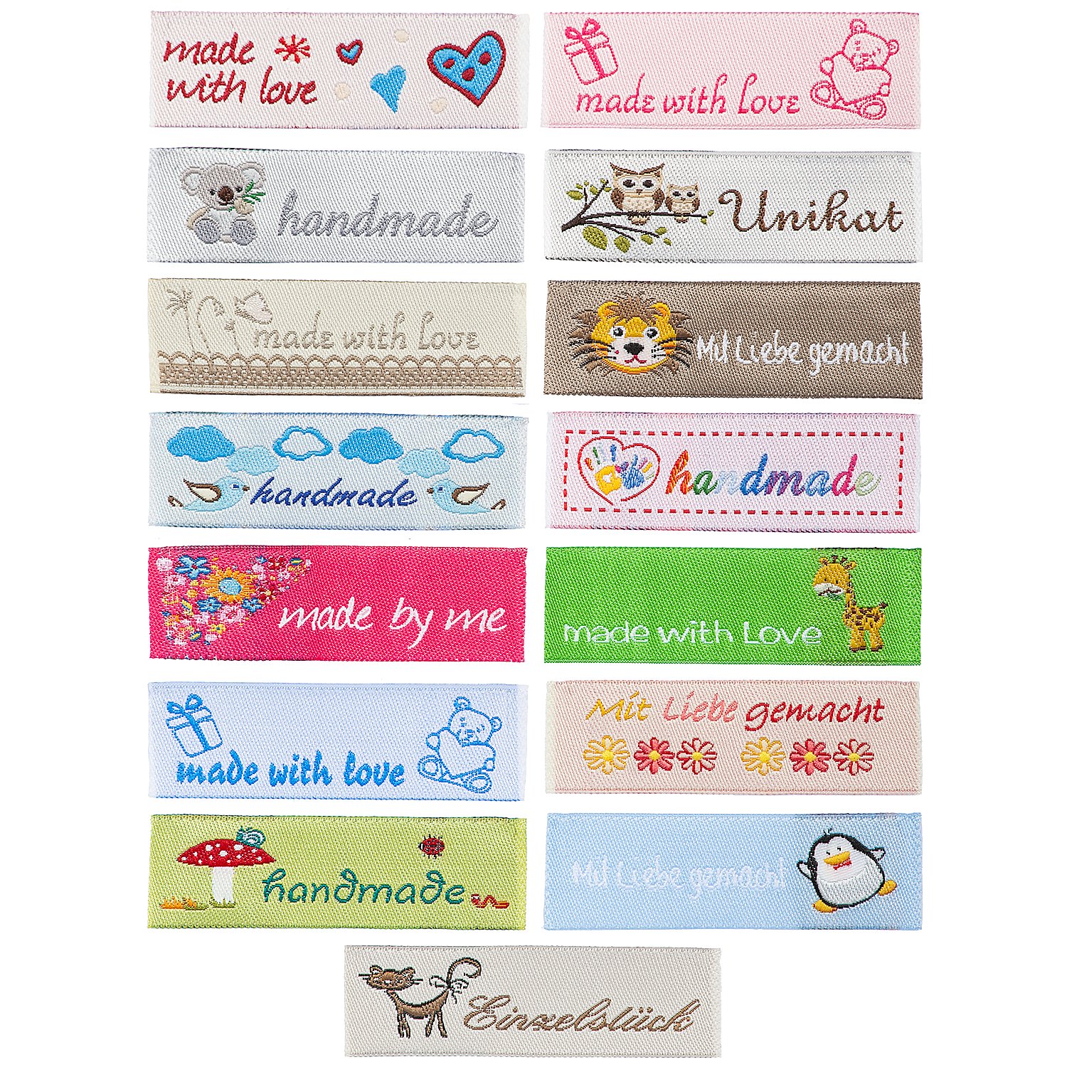 buttinette Label-Set 