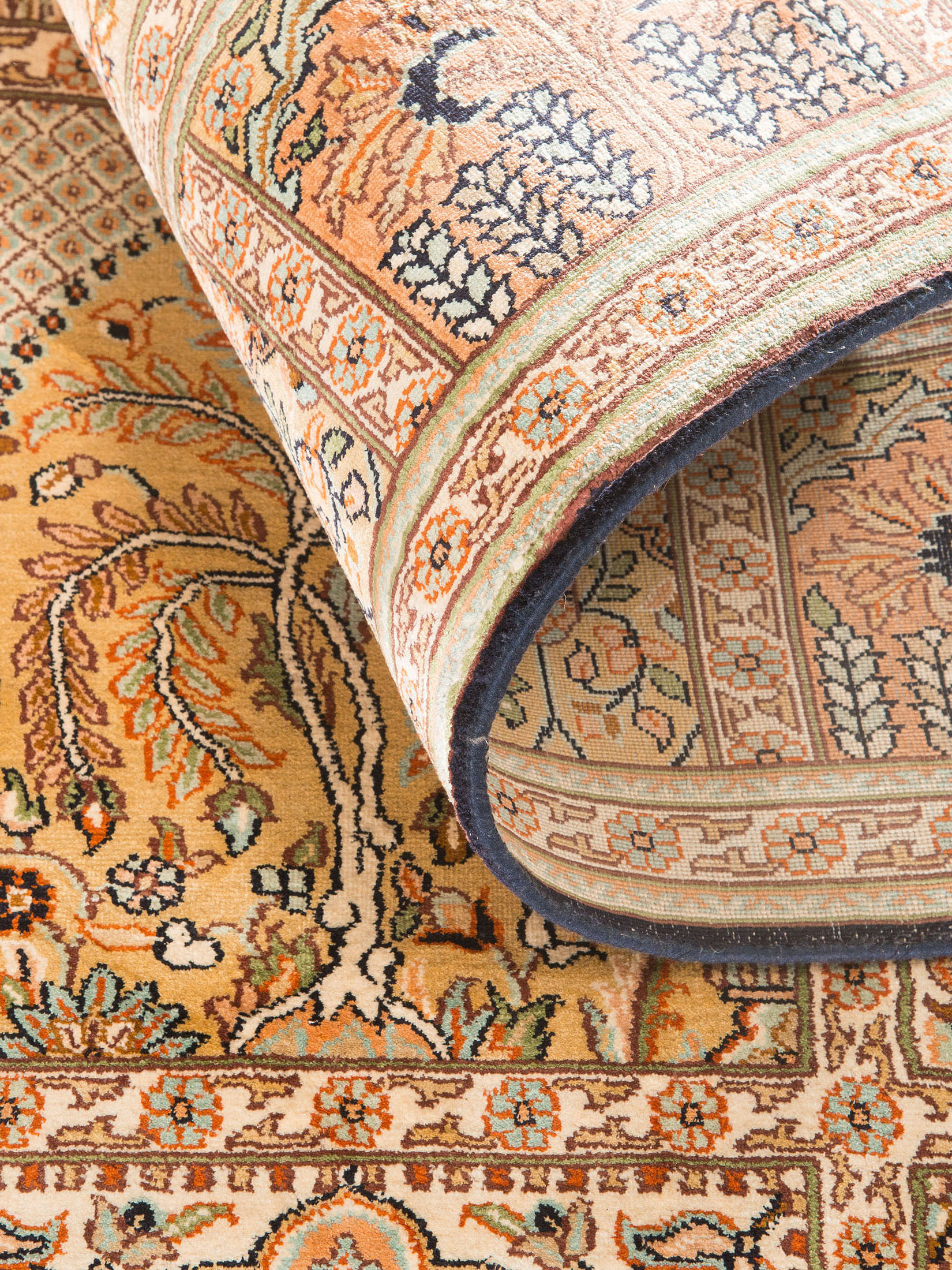 Kaschmir Seide 16/16 ca. 169 x 257 cm, Unikat / Einzelstück