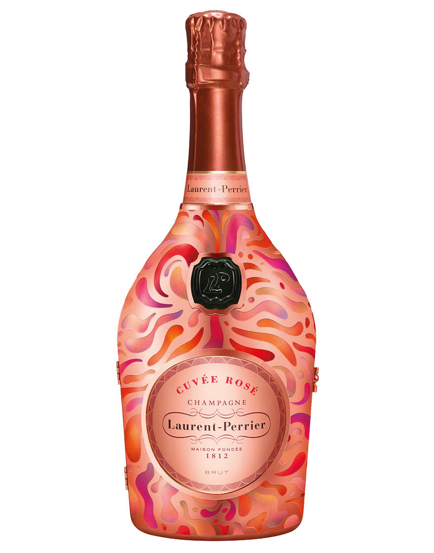 Champagne AOC Rosé Brut Laurent-Perrier 0,75 ℓ, Robe à Pétales