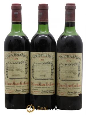 Château Balestard la Tonnelle Grand Cru Classé  1975 - Lot de 3 Bouteilles