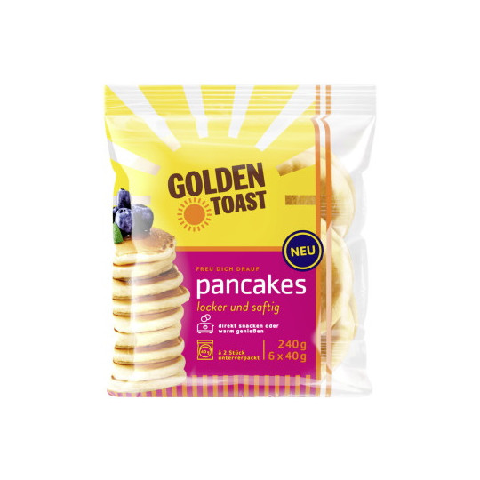 Golden Toast Pancakes 240G
