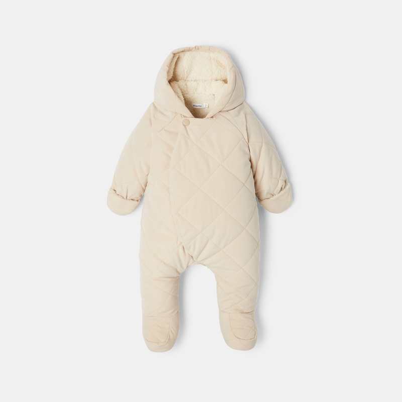 Combipilote matelassée doublée beige naissance Absorba