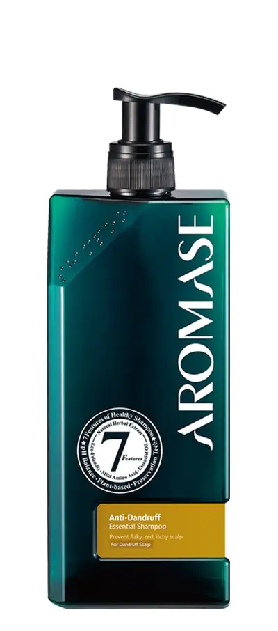 Aromase Anti-Dandruff Essential Anti-Dandruff Shampoo til fedtet hovedbund, 400 ml