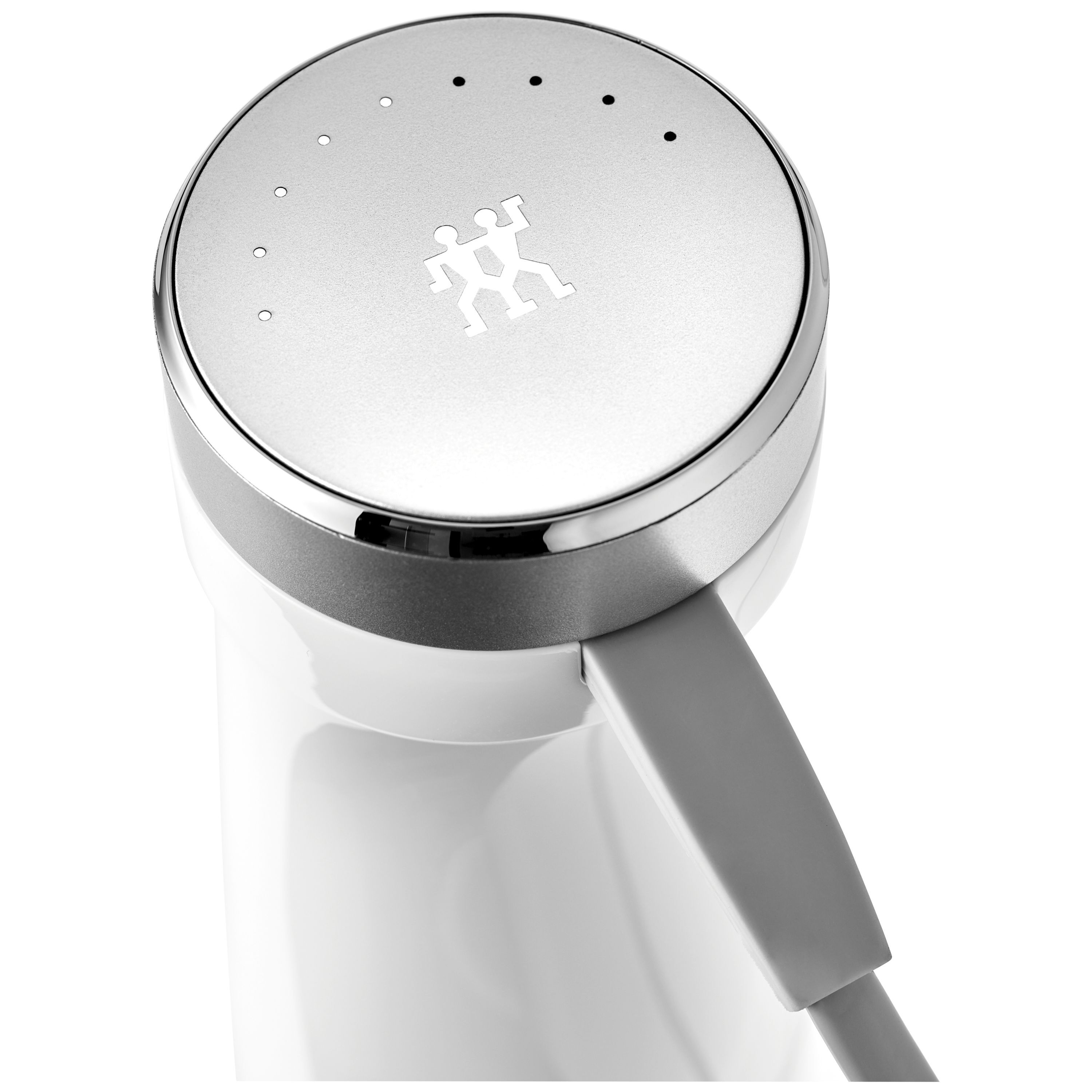 Stabmixer, DC Motor, Silber-Weiß