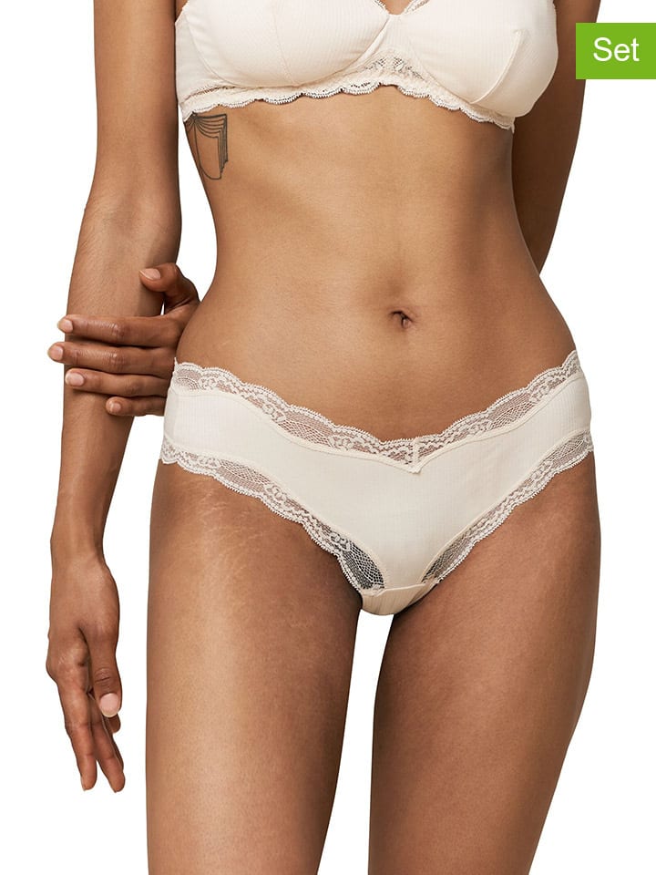 Triumph 2er-Set: Slips in Creme günstig kaufen
