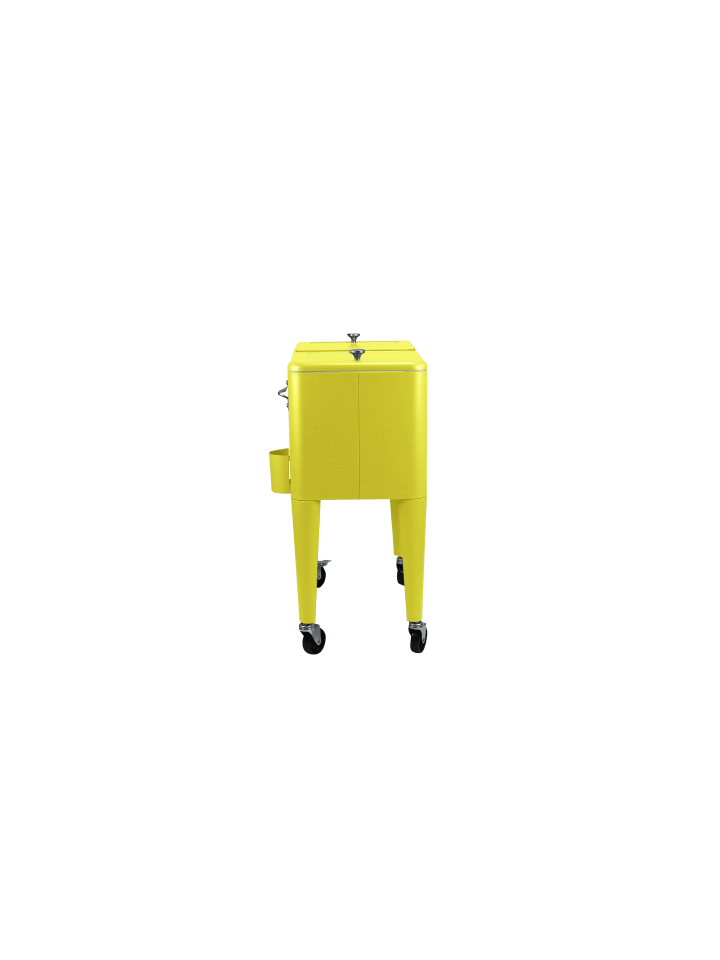 Beachtrekker Kailua Cooler - Kühlbox, Kühlwagen, Getränkekühler, Gelb günstig kaufen onesize