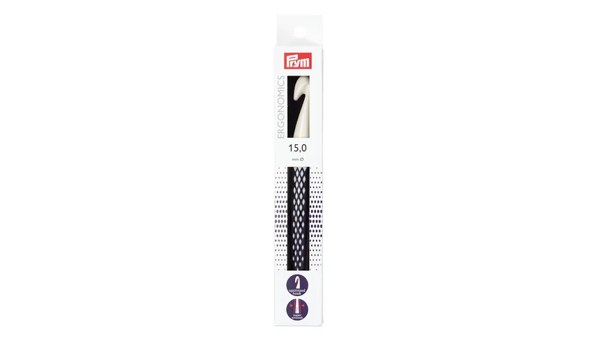 Prym Wollhäkelnadel Ergonomics Stärke 15