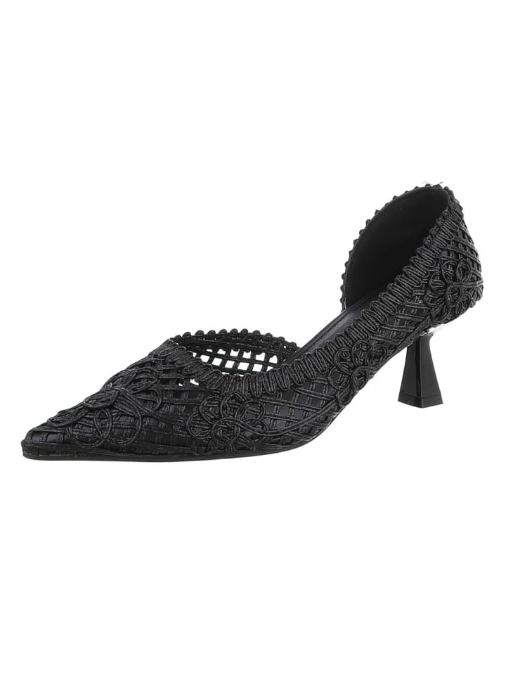 Ital-Design High Heel in Schwarz günstig kaufen