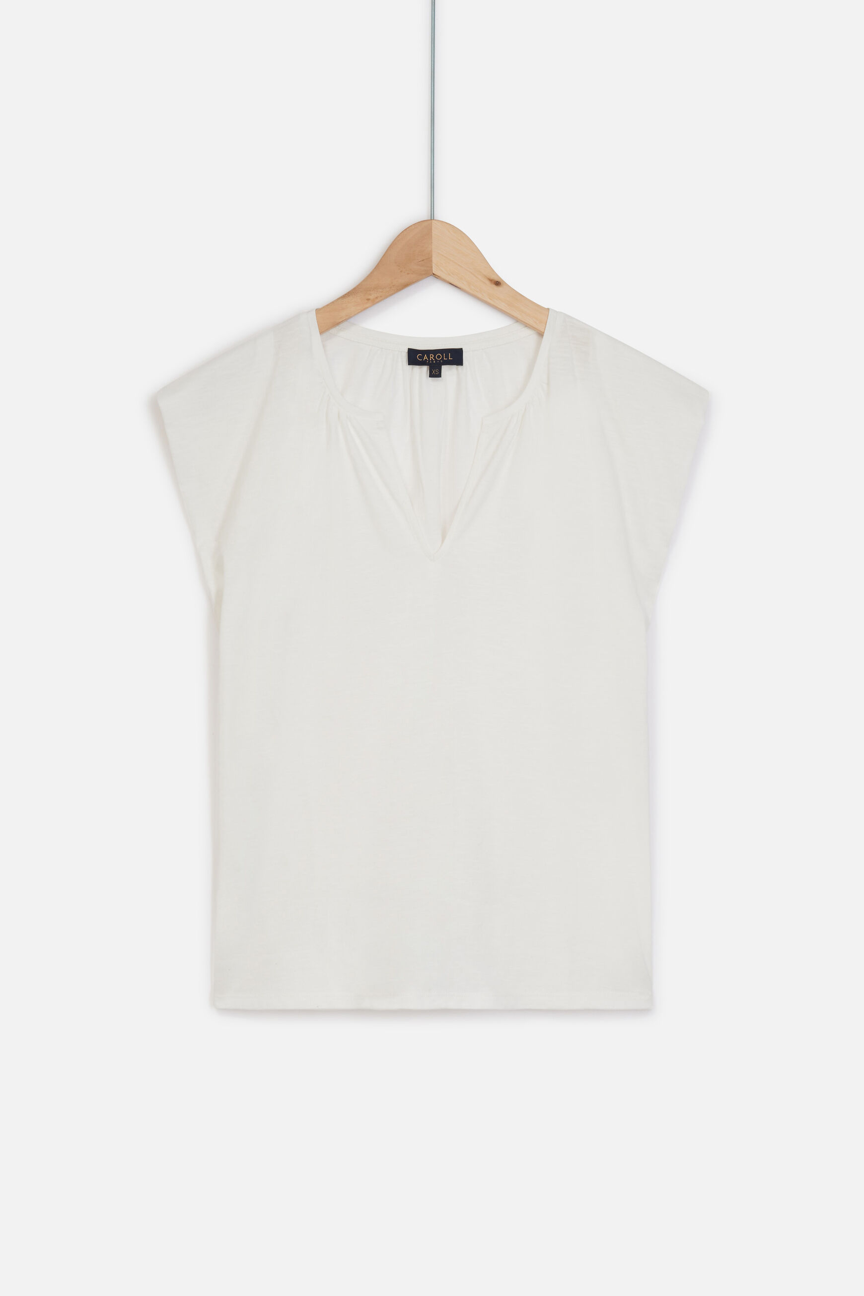 t-shirt sissi ivoire femme