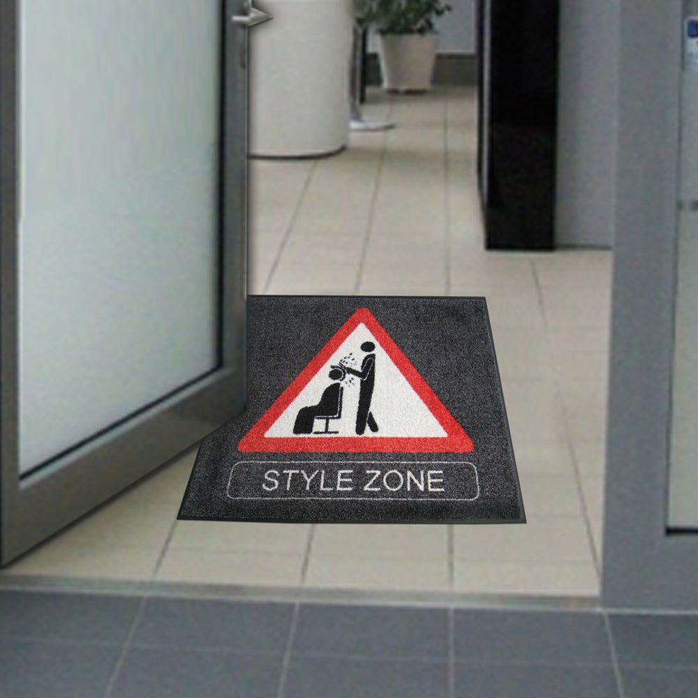 Trend-Design Türmatte Style Zone