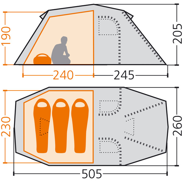 FAMILY CAMP - Familienzelt