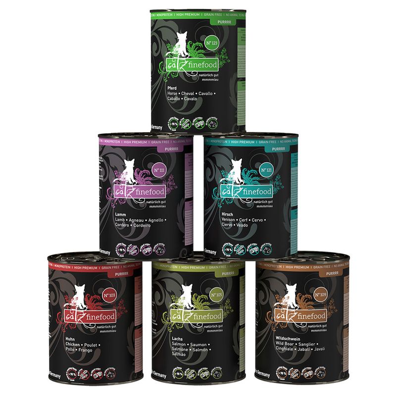 Sparpaket catz finefood Purrrr 12 x 400 g zu TOP-Preisen | bitiba