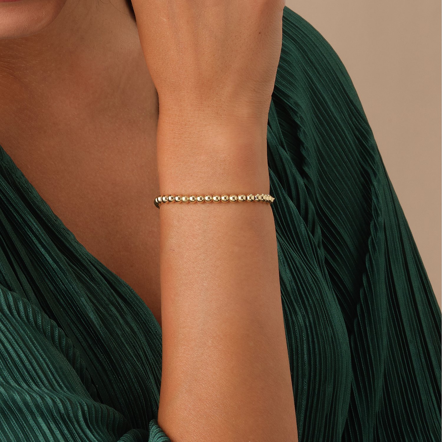 Armband 585er Gelbgold