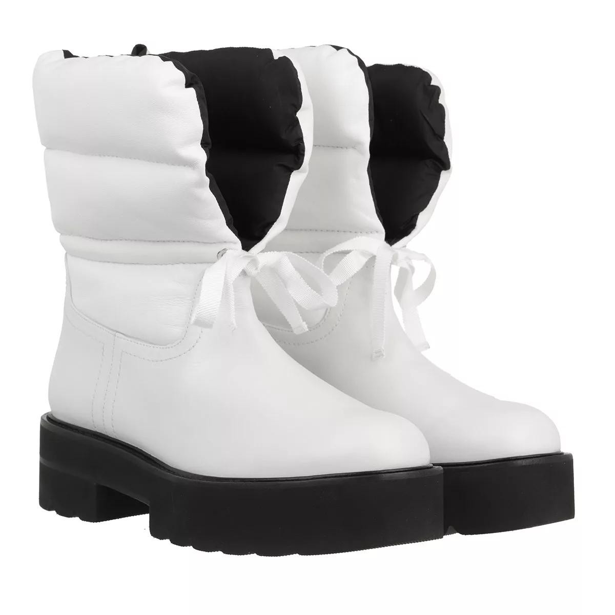 STUART WEITZMAN Stiefeletten weiss Stiefelette