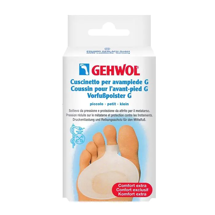 Gehwol anti-spaudimo pagalvėlė priekinei pėdos daliai, mažo dydžio