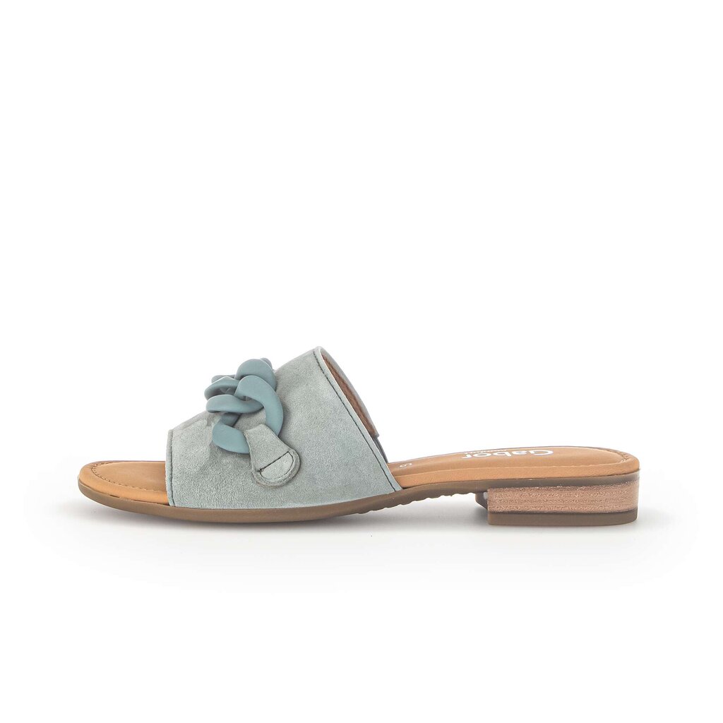 Gabor comfort Pantolette grün