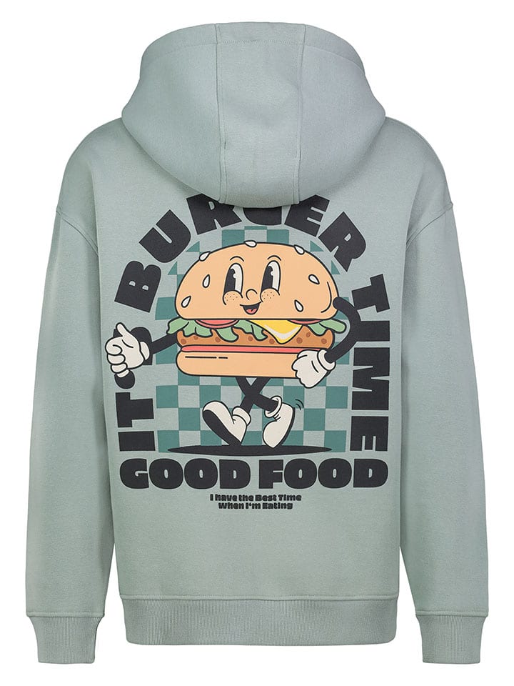 Sublevel Hoodie in Grün günstig kaufen