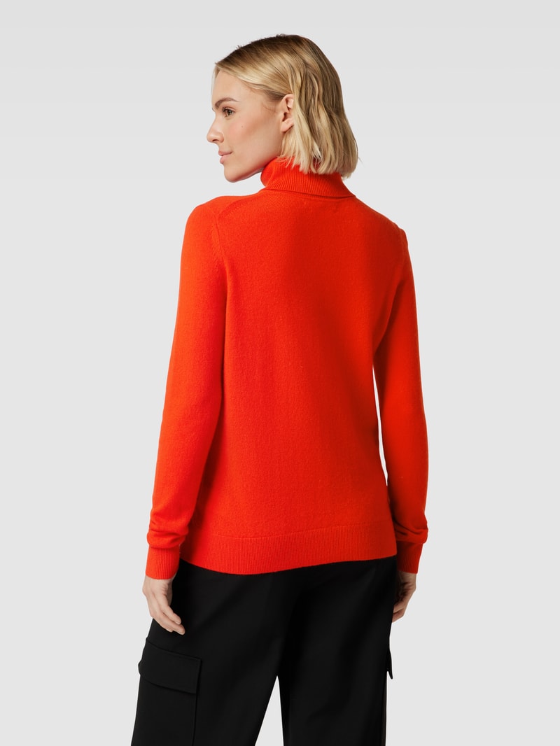 Longsleeve aus Kaschmir in kirschrot
