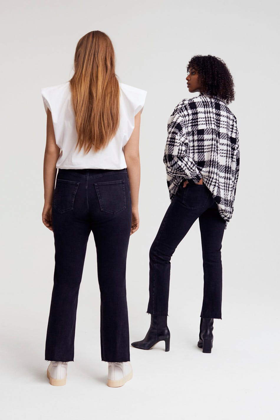 Ylva kick flare jeans