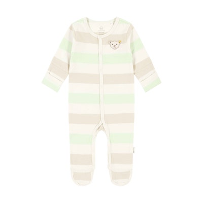 Strampler langarm, beige für Jungs