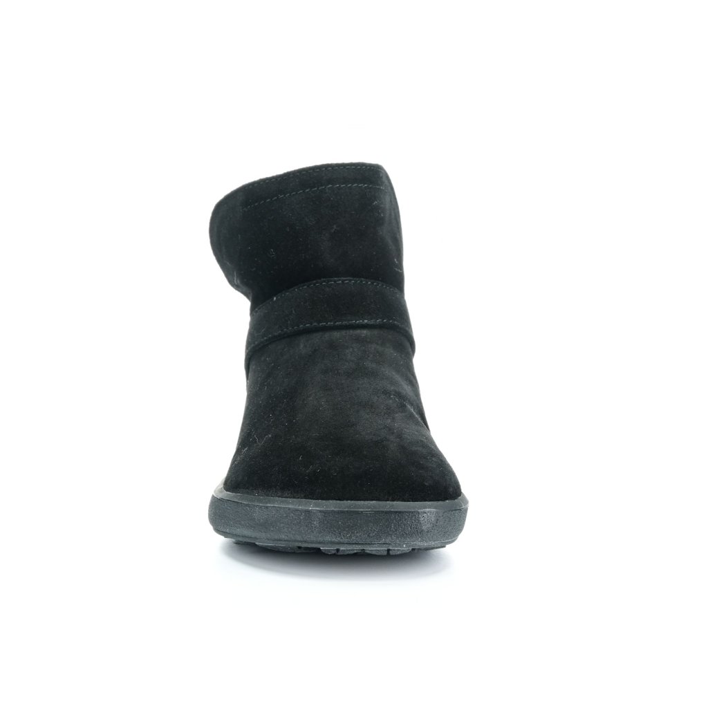 Be Lenka Polaris All Black schwarze Winterbarfußstiefeletten