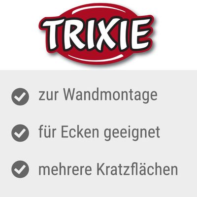 Trixie Kratzbrett für Ecken mit Stamm