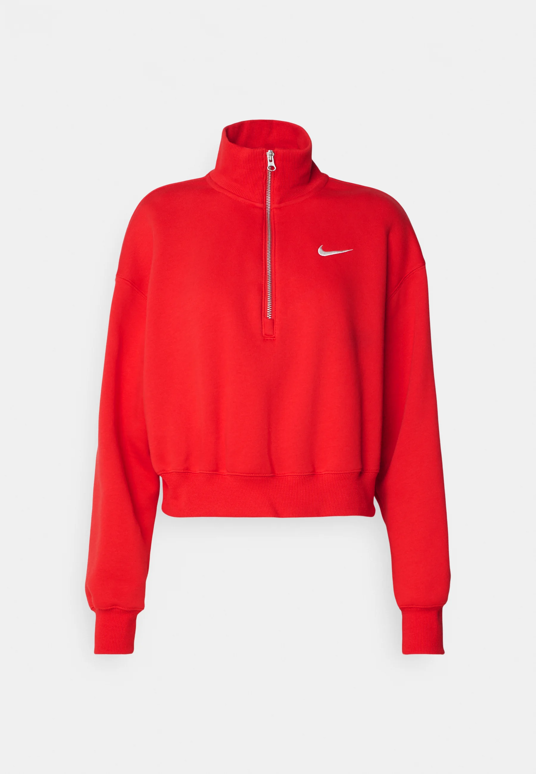 Nike Sportswear W NSW PHOENIX FLC QZ CROP - Sudadera