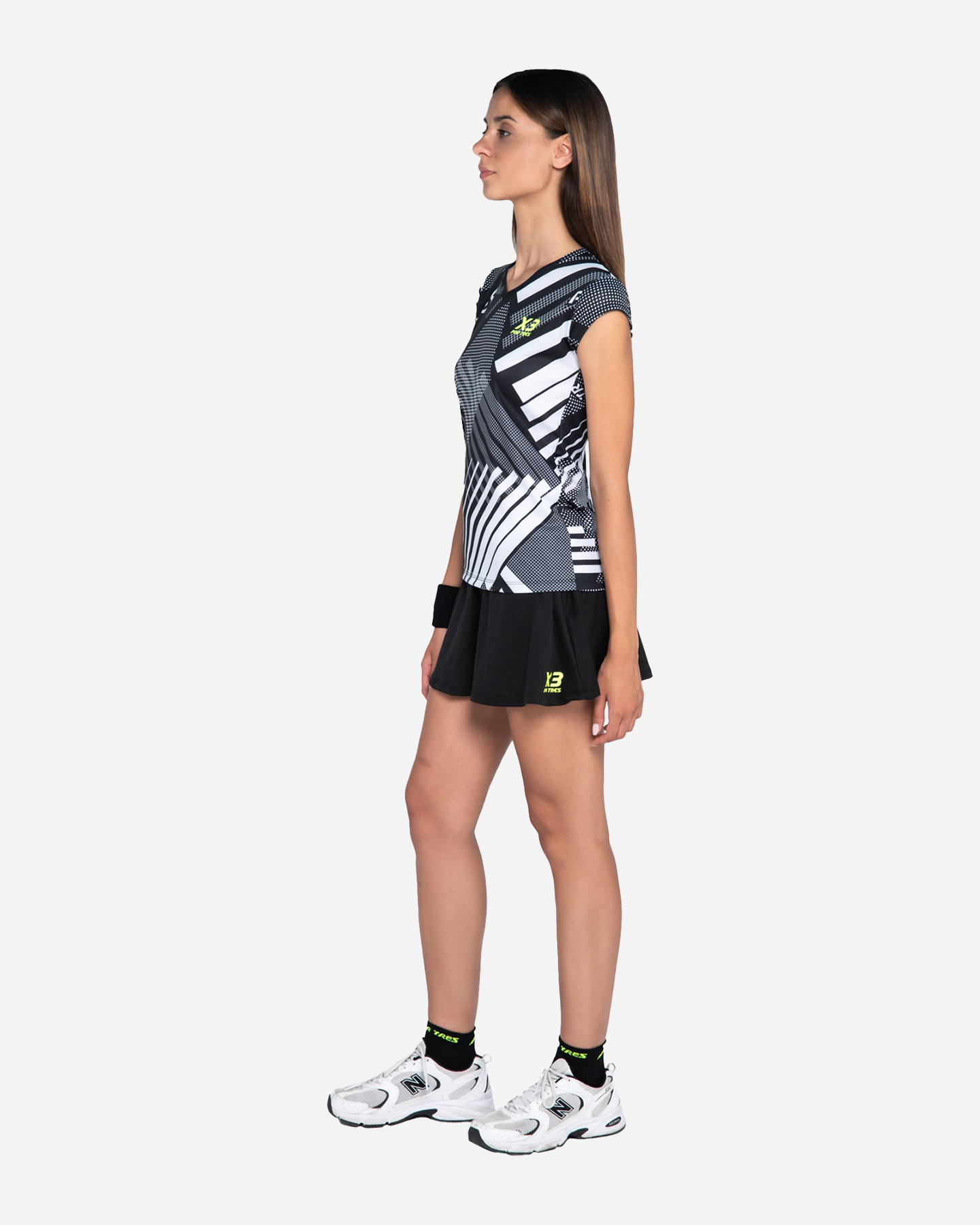 Koszulka Tennis X3 Por Tres Tenerife W X3-2077-B