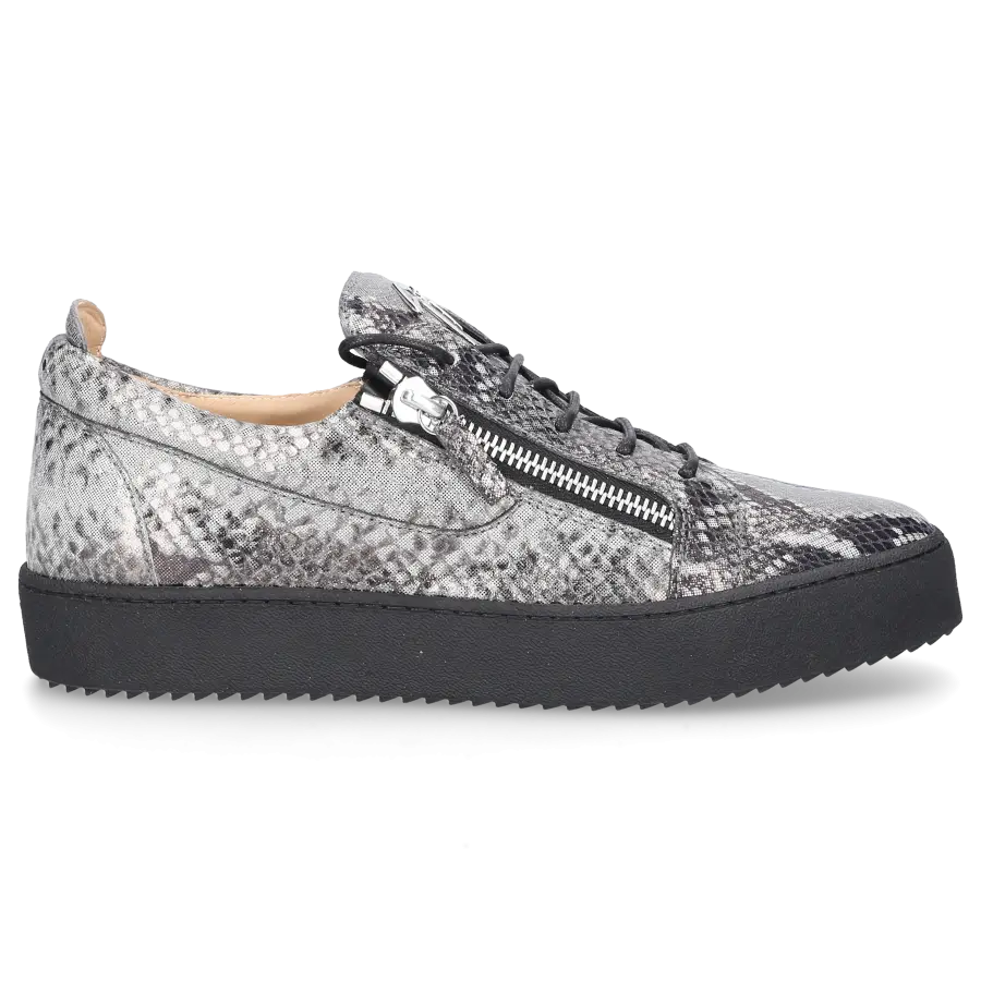 Giuseppe Zanotti - Sneaker low FRANKIE Kalbsleder - grau