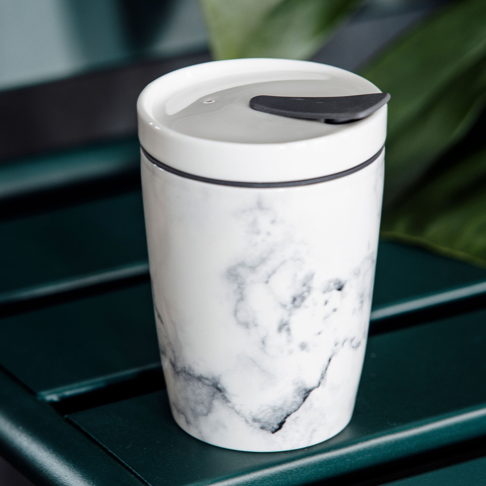 like. by Villeroy & Boch Mug Marmory Coffee To Go Tasse