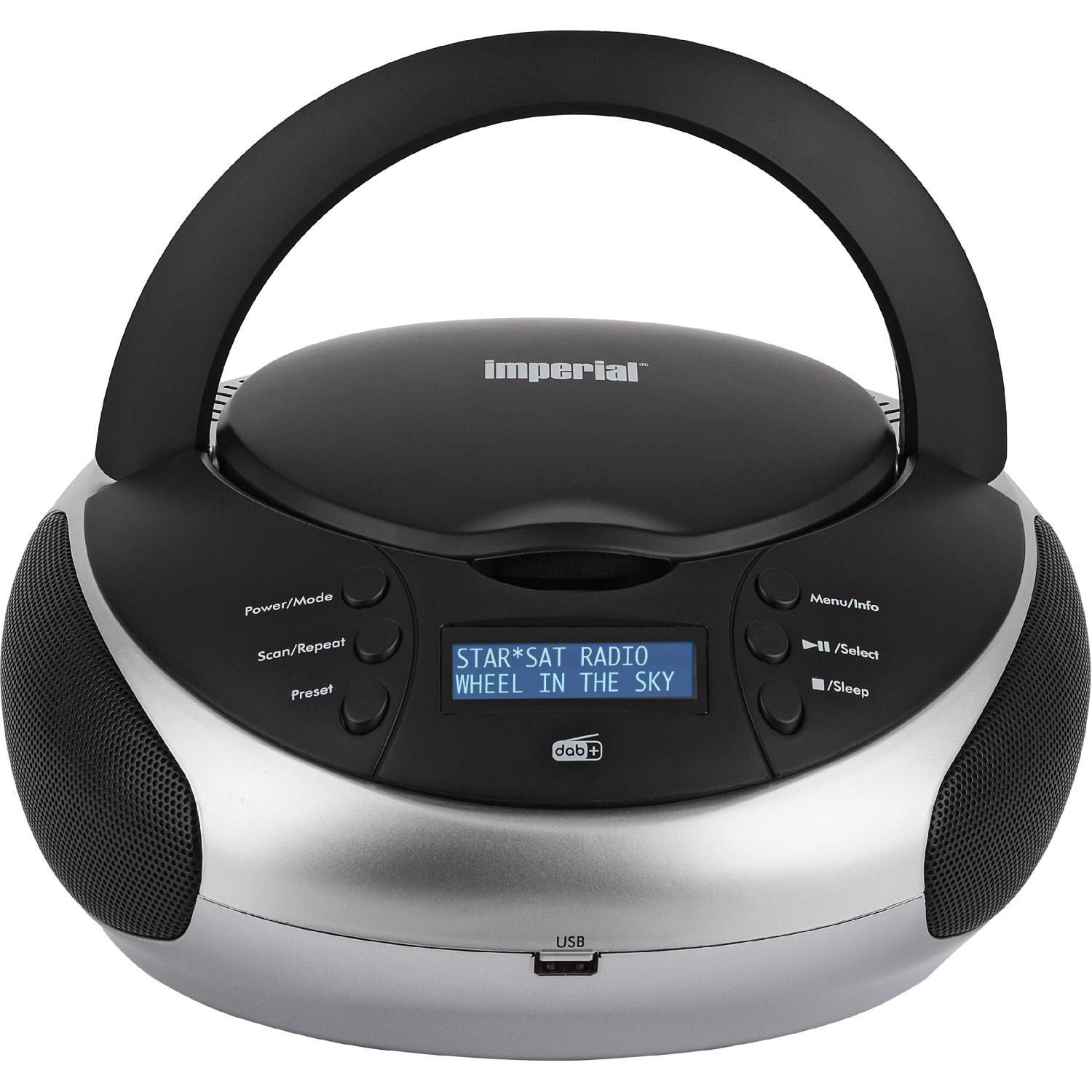 IMPERIAL DABMAN PBB 2 DAB+/FM Radio mit CD-Player
