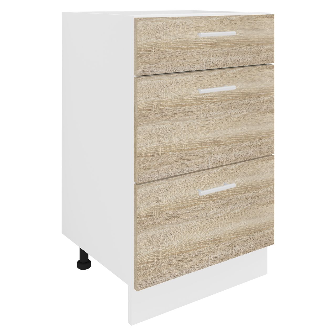 VCM Küchenschrank Breite 50 cm Schublade Unterschrank Küche Küchenmöbel Esilo
