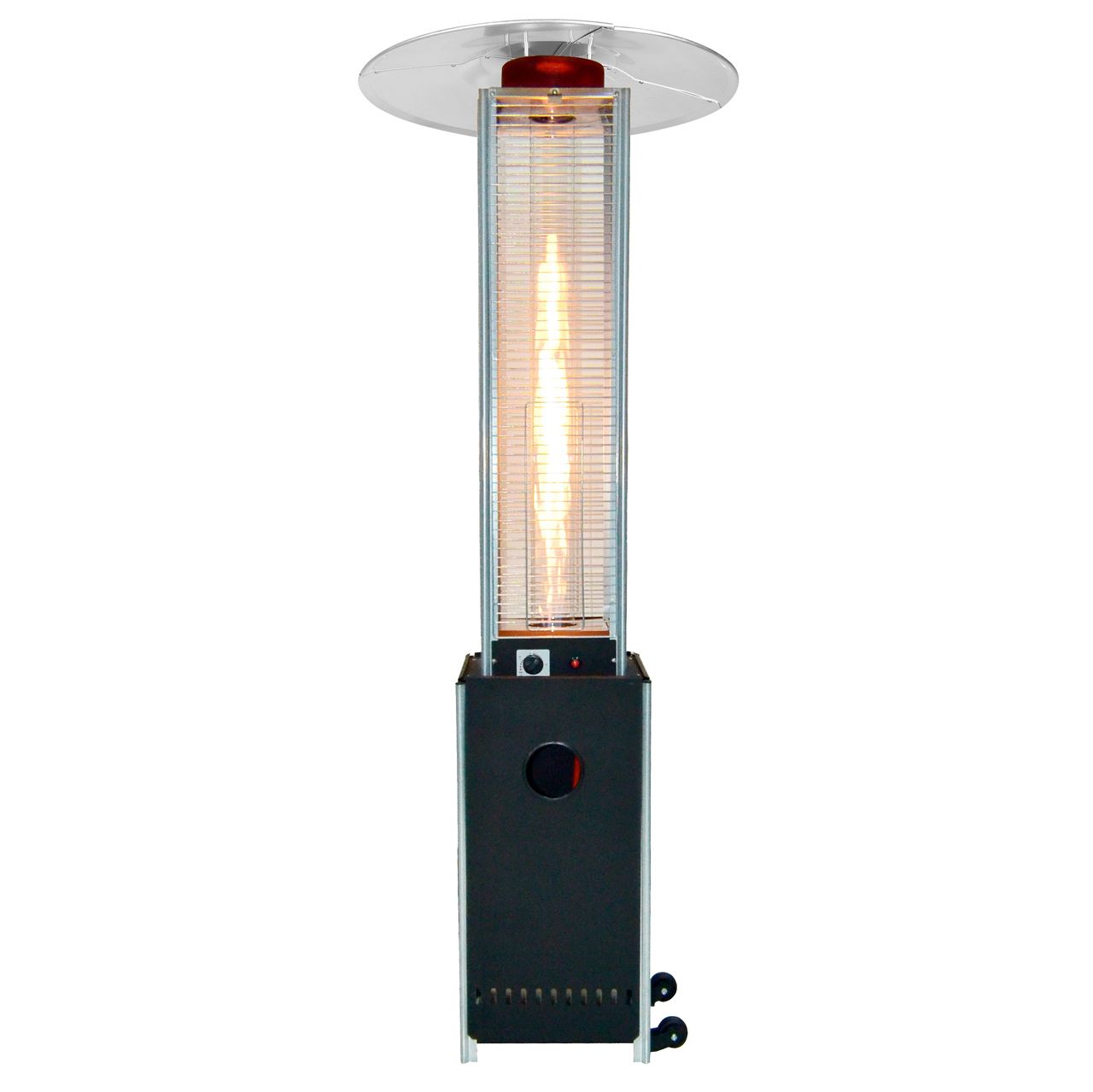 accentra Heizpilz Bellamente CRISTAL, schwarz