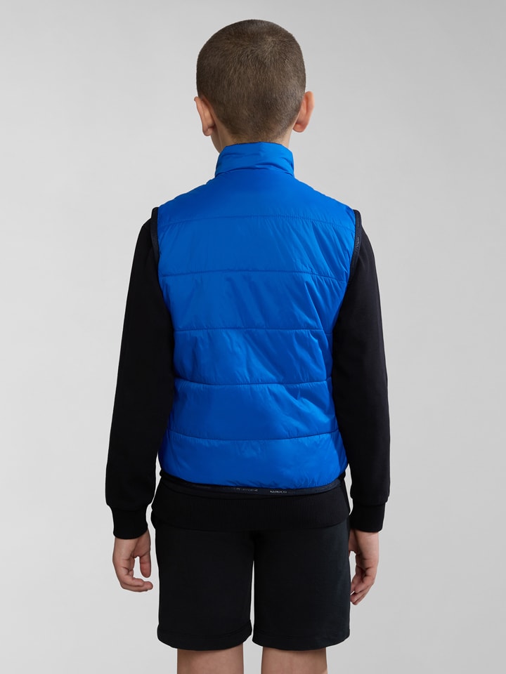 Napapijri Wende-Steppweste in Blau/ Dunkelblau günstig kaufen