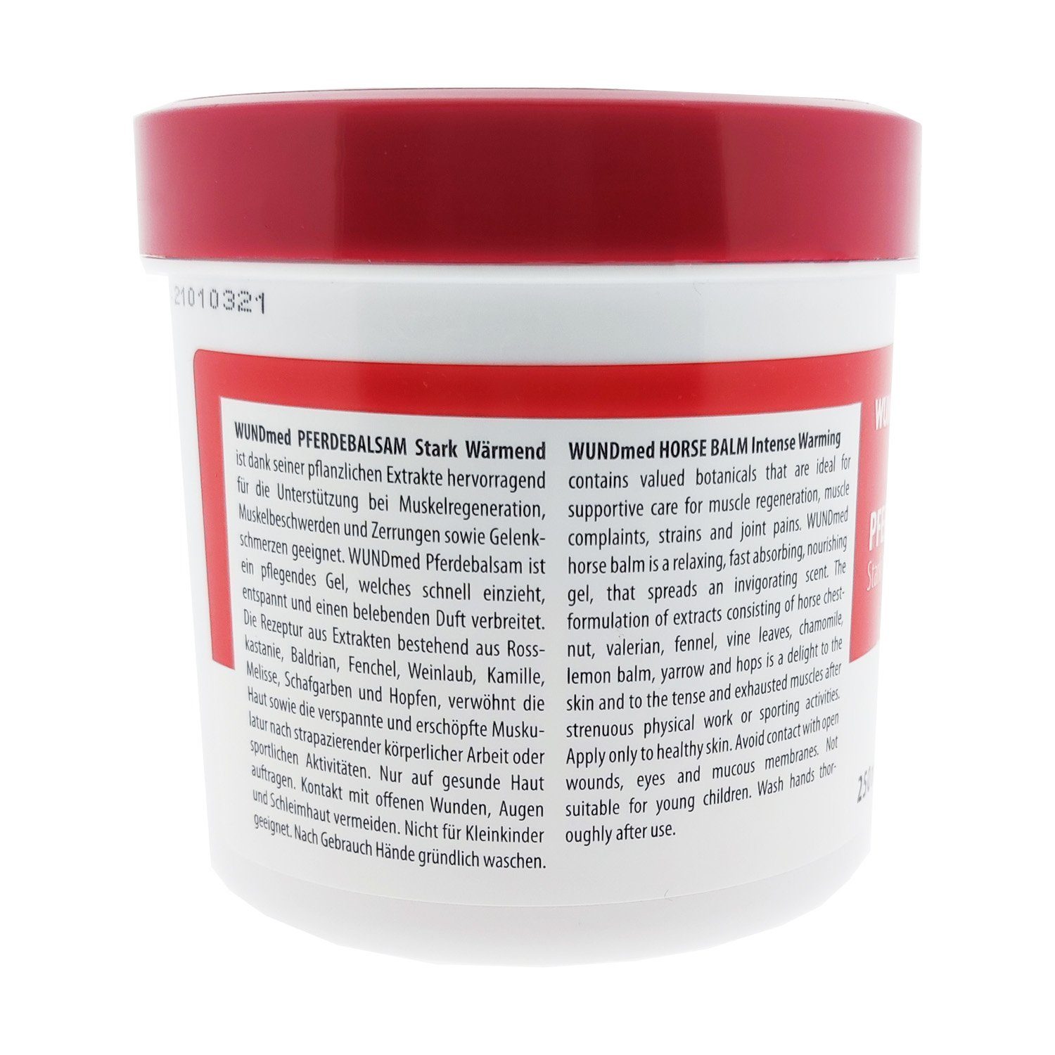 Wärmepflaster Pferdebalsam Stark Wärmend 250ml Pferdebalsam wärmend Extra stark