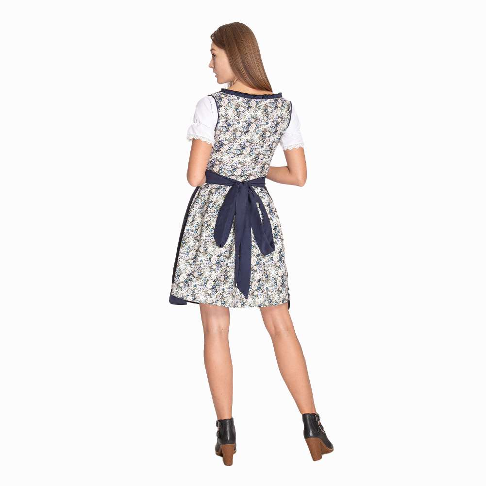 Dirndl Damen Oktoberfest-Kostüm MIESEPETER® blau