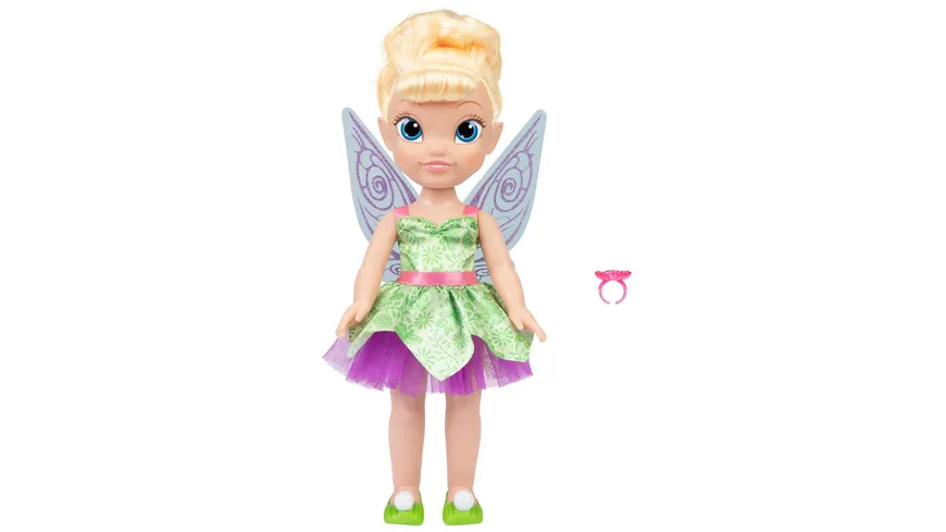 Jakks Pacific -  Fairies Feenstaub Tinkerbell Puppe mit Ring 35cm