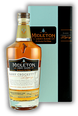 Midleton Barry Crockett Legacy Midleton Barry Crockett Legacy Eine Hommage an den Master Distiller Barry Crocket. 0,7	 Liter - Vol 46%