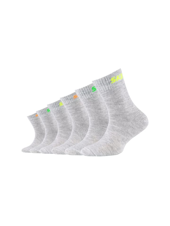 Skechers Socken 6er Pack mesh ventilation in fog melange günstig kaufen 27-30