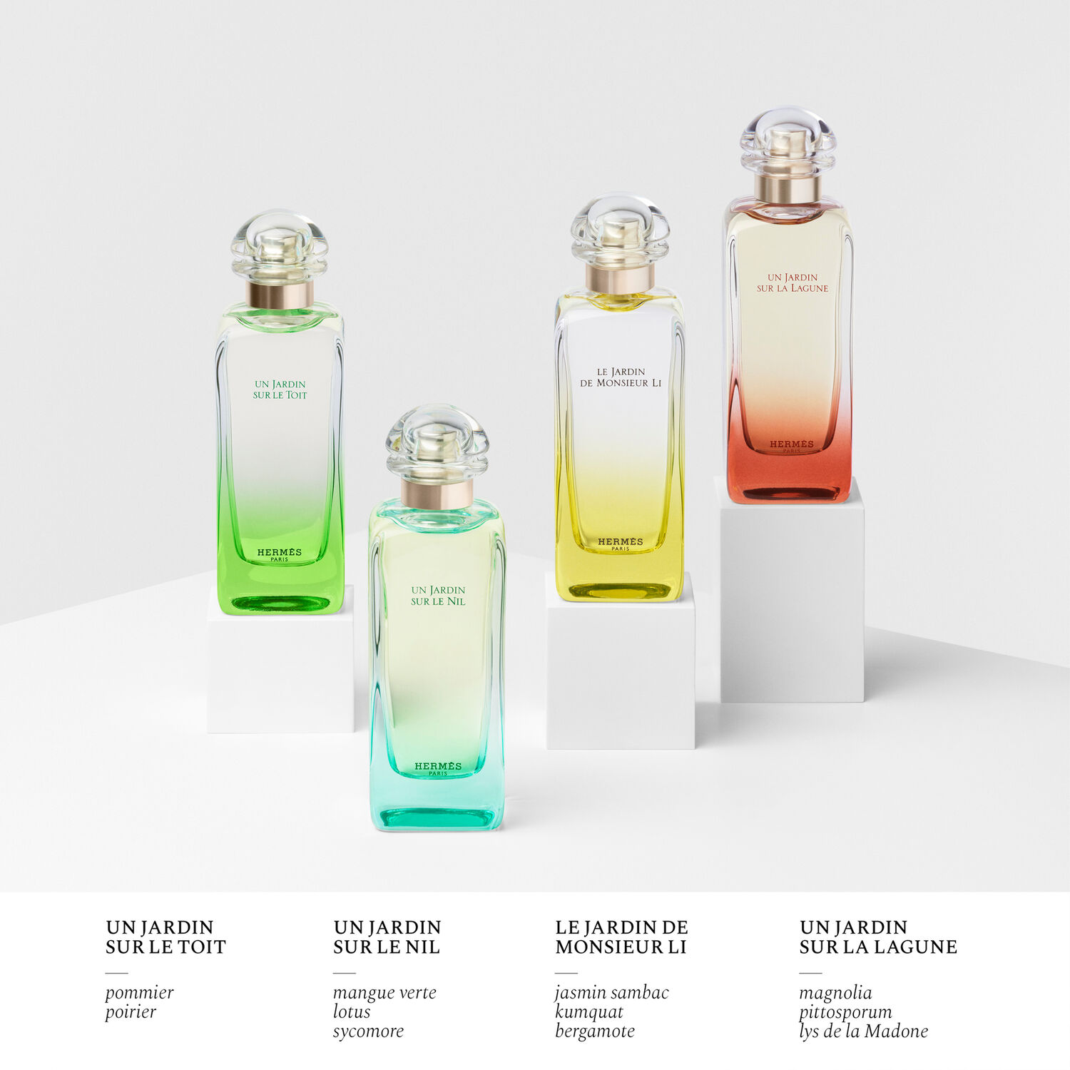 Hermès Un Jardin sur le Nil Duo Eau de Toilette vaporisateur de voyage 30 ml et recharge 125 ml