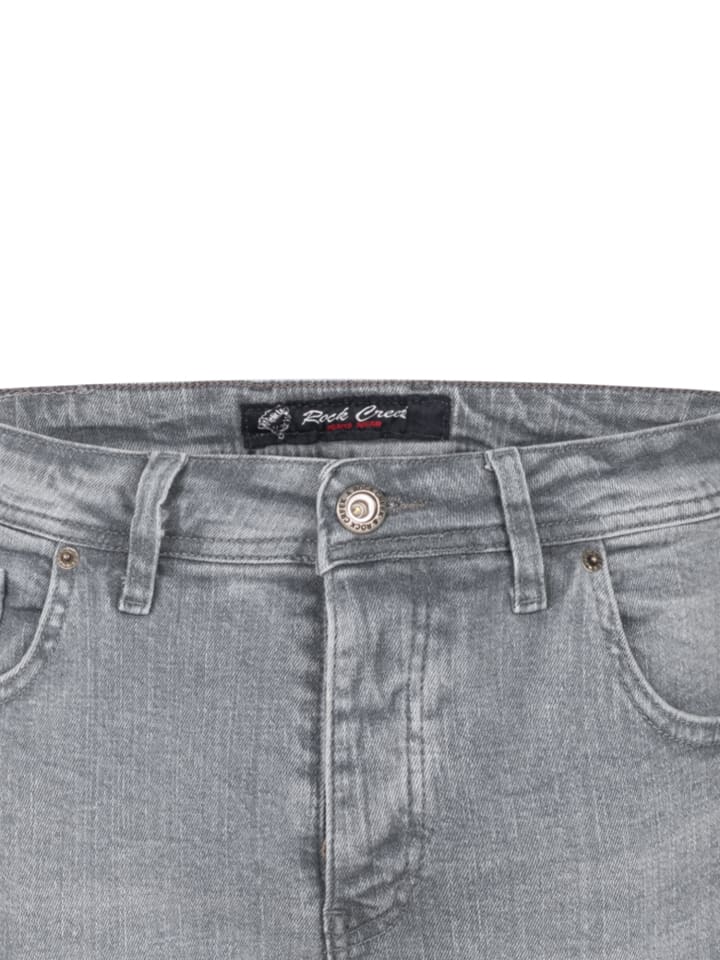 Rock Creek Jeans in Hellgrau günstig kaufen
