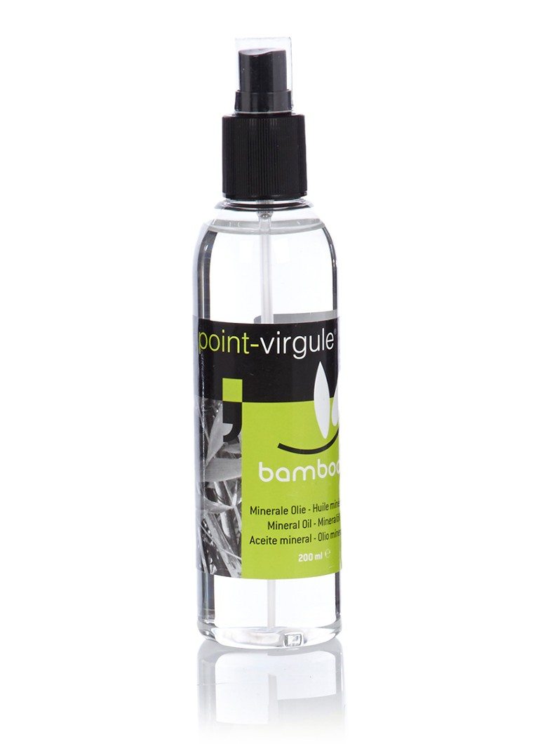 Point-Virgule Huile minérale, produit d'entretien pour bambou