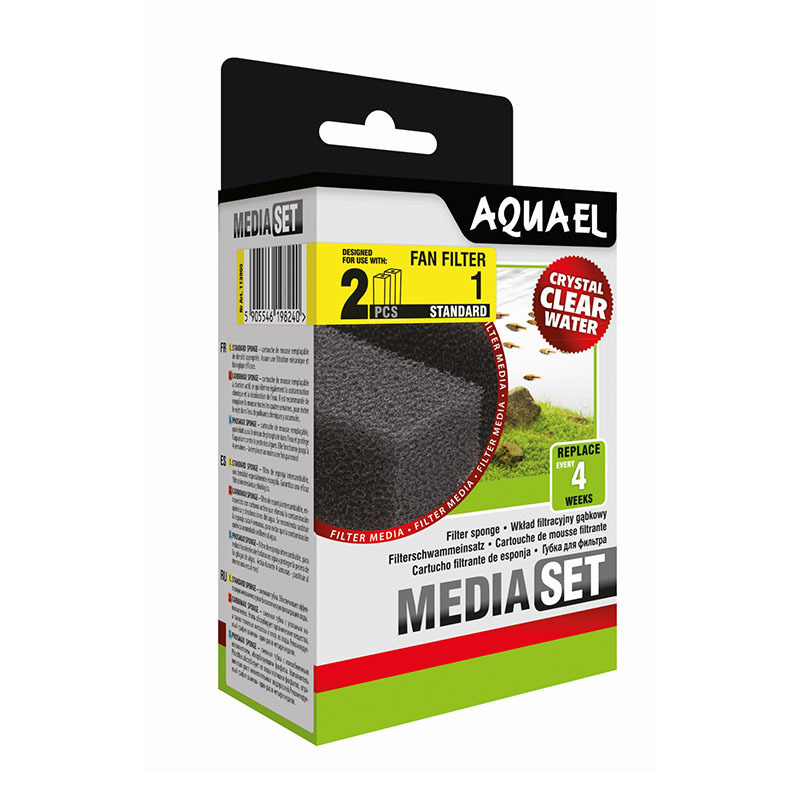 AquaEL Filter AquaEL Filterschwamm FAN 1 Plus 2St.