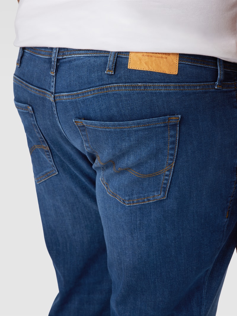 PLUS SIZE Jeans im 5-Pocket-Design Modell 'GLENN' in jeans