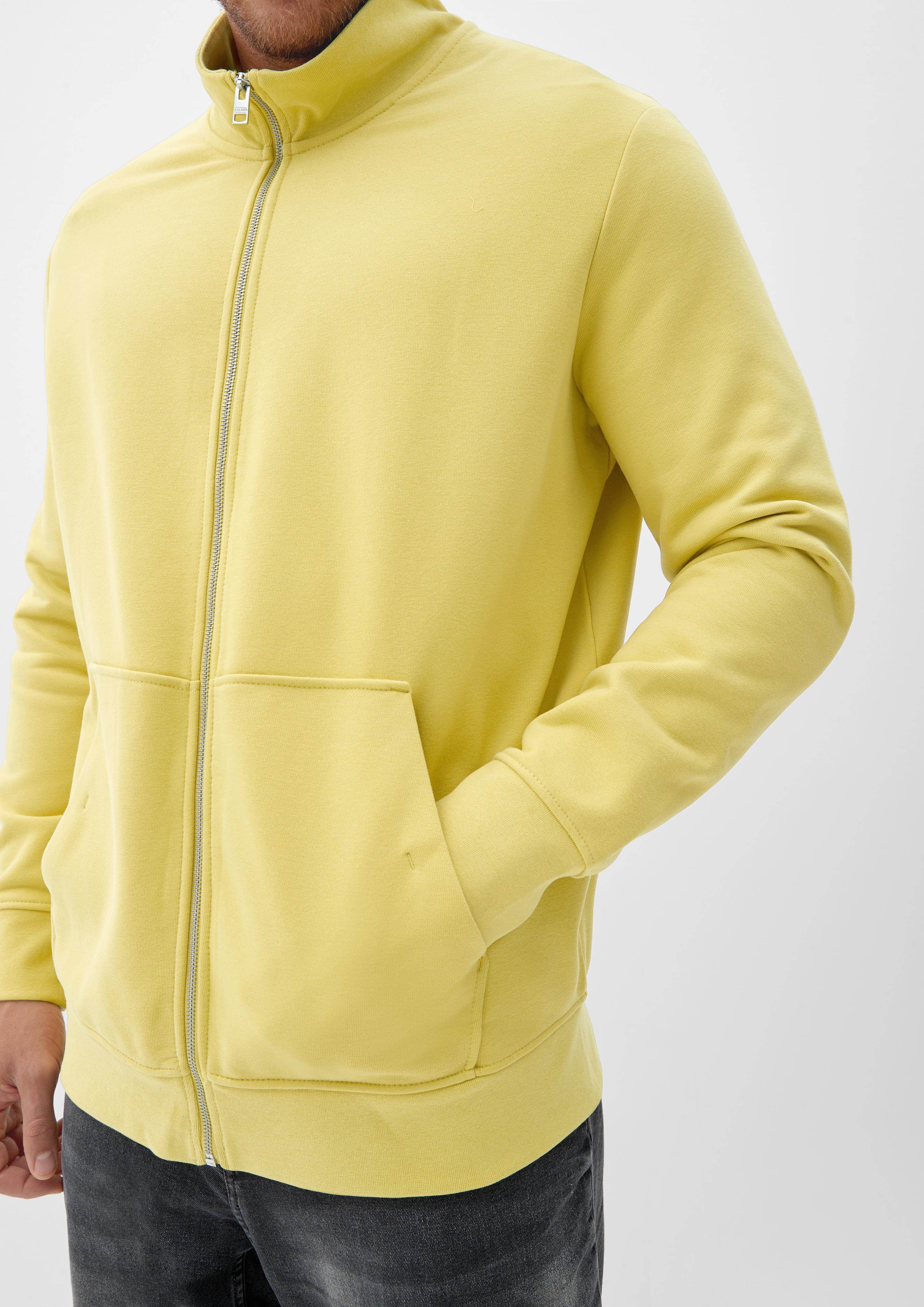 Sweatjacke mit Stehkragen  2124671-1504